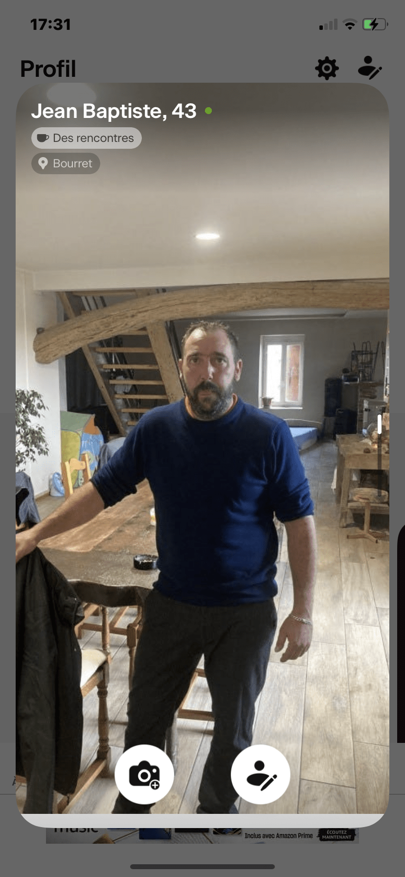 Profil de Farrel, 44 ans, Annonce gay à Wolfwil
